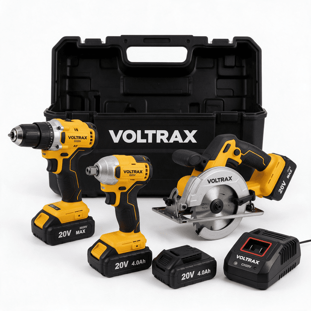 Voltrax 18 V Combo akumulatora instrumentu komplekts